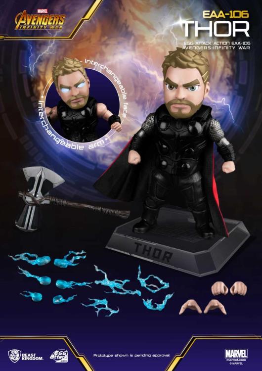 Avengers: Infinity War Egg Attack Action EAA-106 Thor