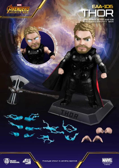 Avengers: Infinity War Egg Attack Action EAA-106 Thor