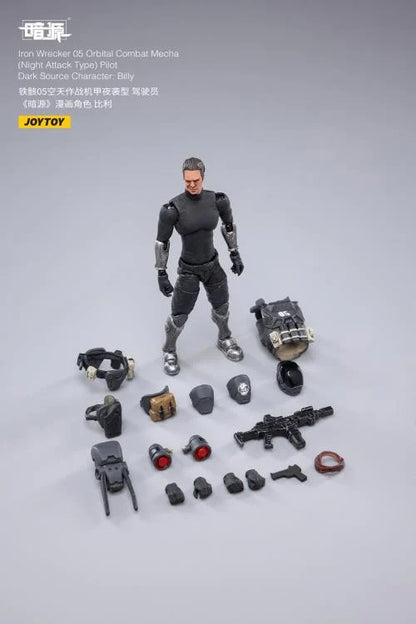 Dark Source Iron Wrecker 05 Orbital Combat Mecha (Night Attack Type) 1/25 Scale Figure