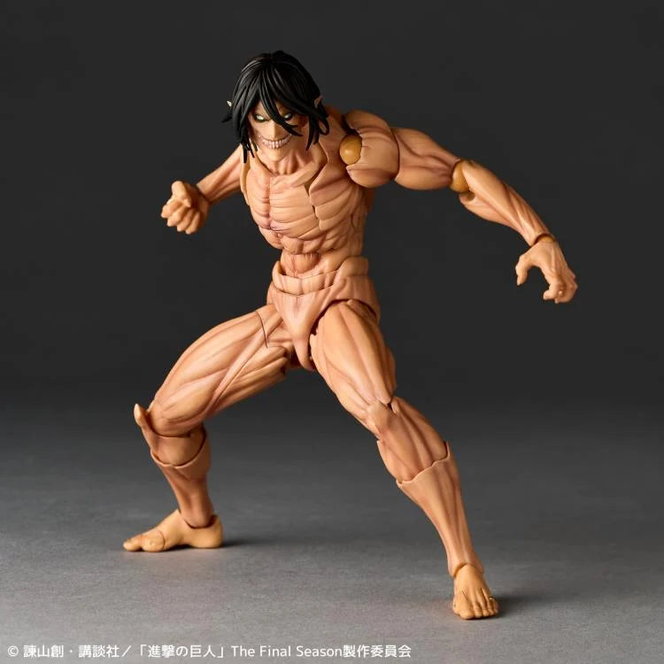 Pre-Order - Attack on Titan Amazing Yamaguchi Revoltech NR057 Attack Titan (Eren Yeager)