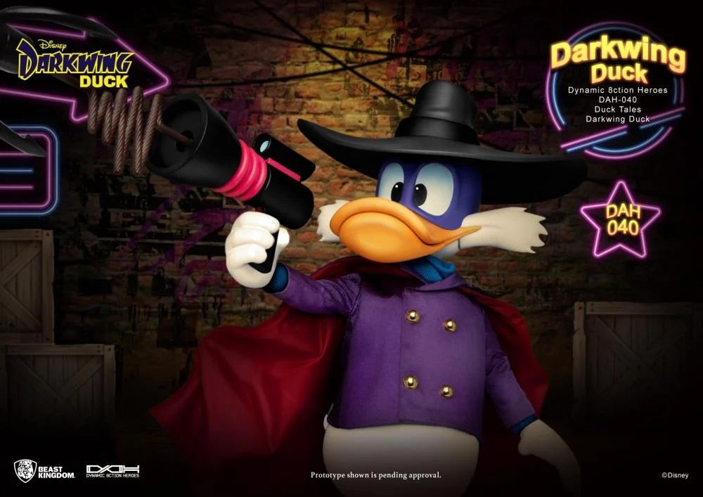 Darkwing Duck Dynamic 8ction Heroes DAH-040 Darkwing Duck