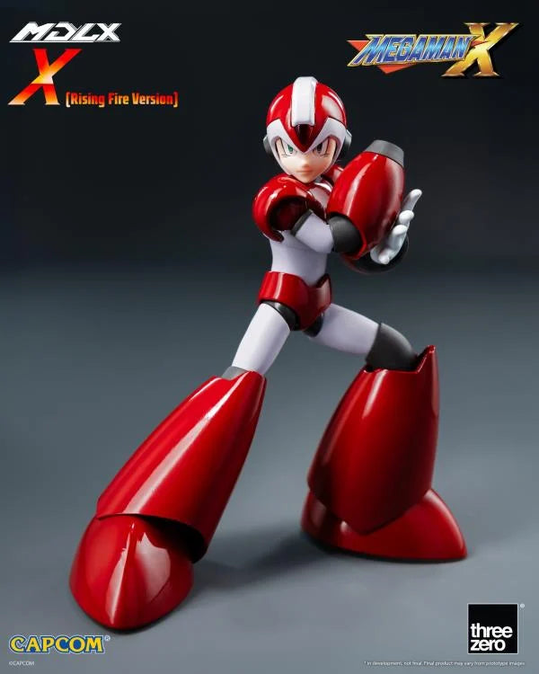 PRE-ORDER - Mega Man X MDLX Mega Man (Rising Fire Edition) 1/12 Scale Action Figure