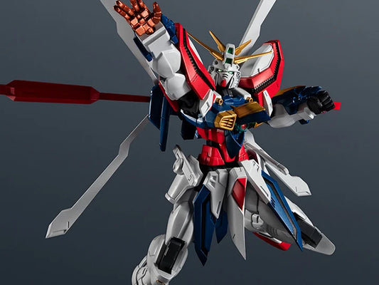 Mobile Fighter G Gundam Gundam Universe GF13-017NJII Burning Gundam (Renewal) Action Figure