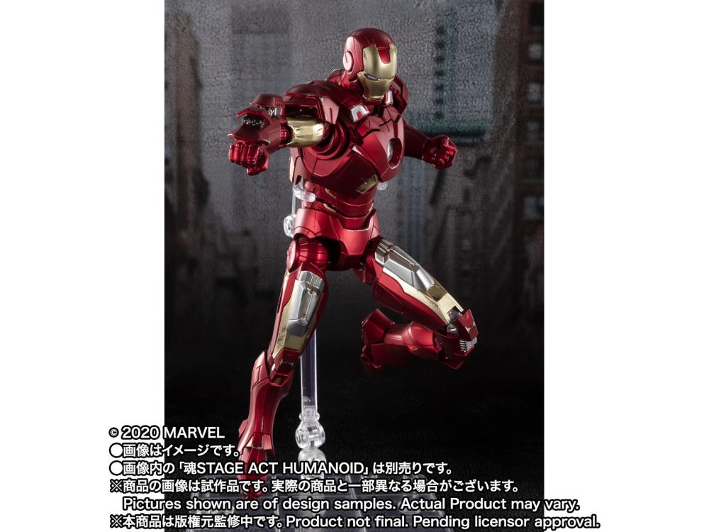 The Avengers S.H.Figuarts Iron Man Mark VII (Avengers Assemble Edition) Exclusive Action Figure