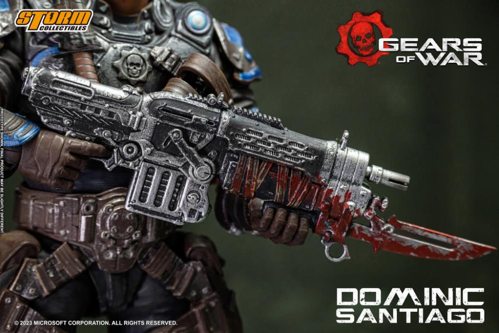  Storm Collectibles 1/12 Marcus Fenix Gears of War : Toys & Games