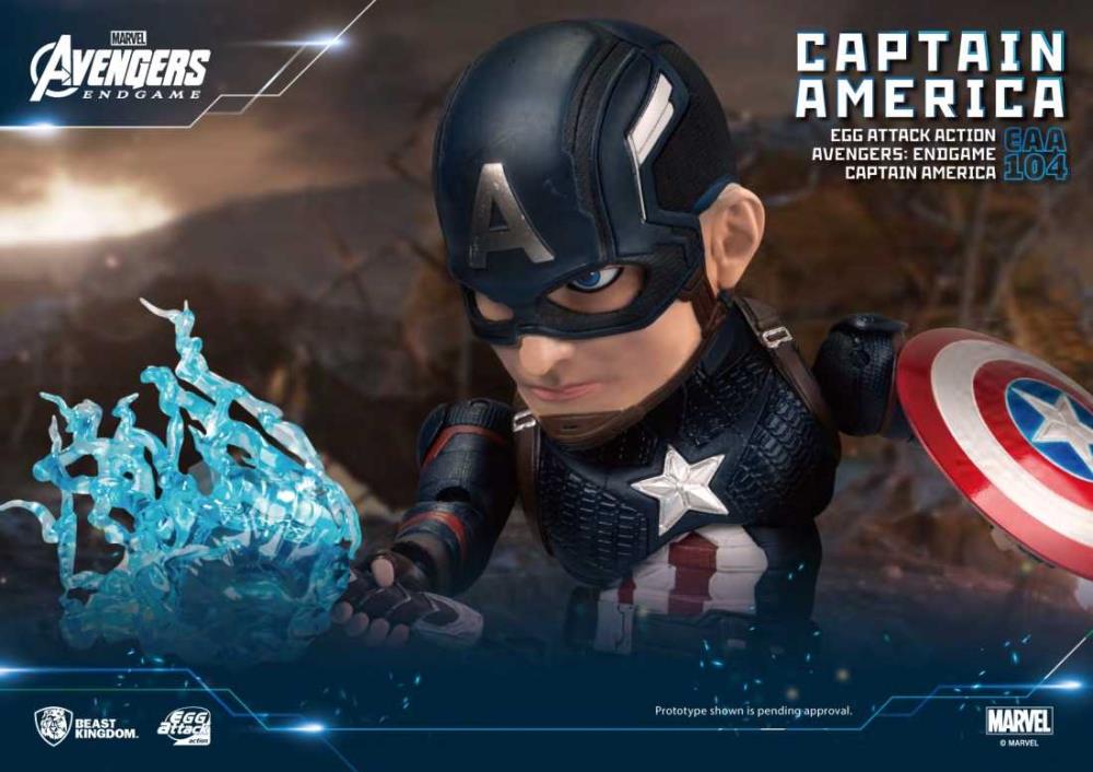 Avengers: Endgame Egg Attack Action EAA-104 Captain America