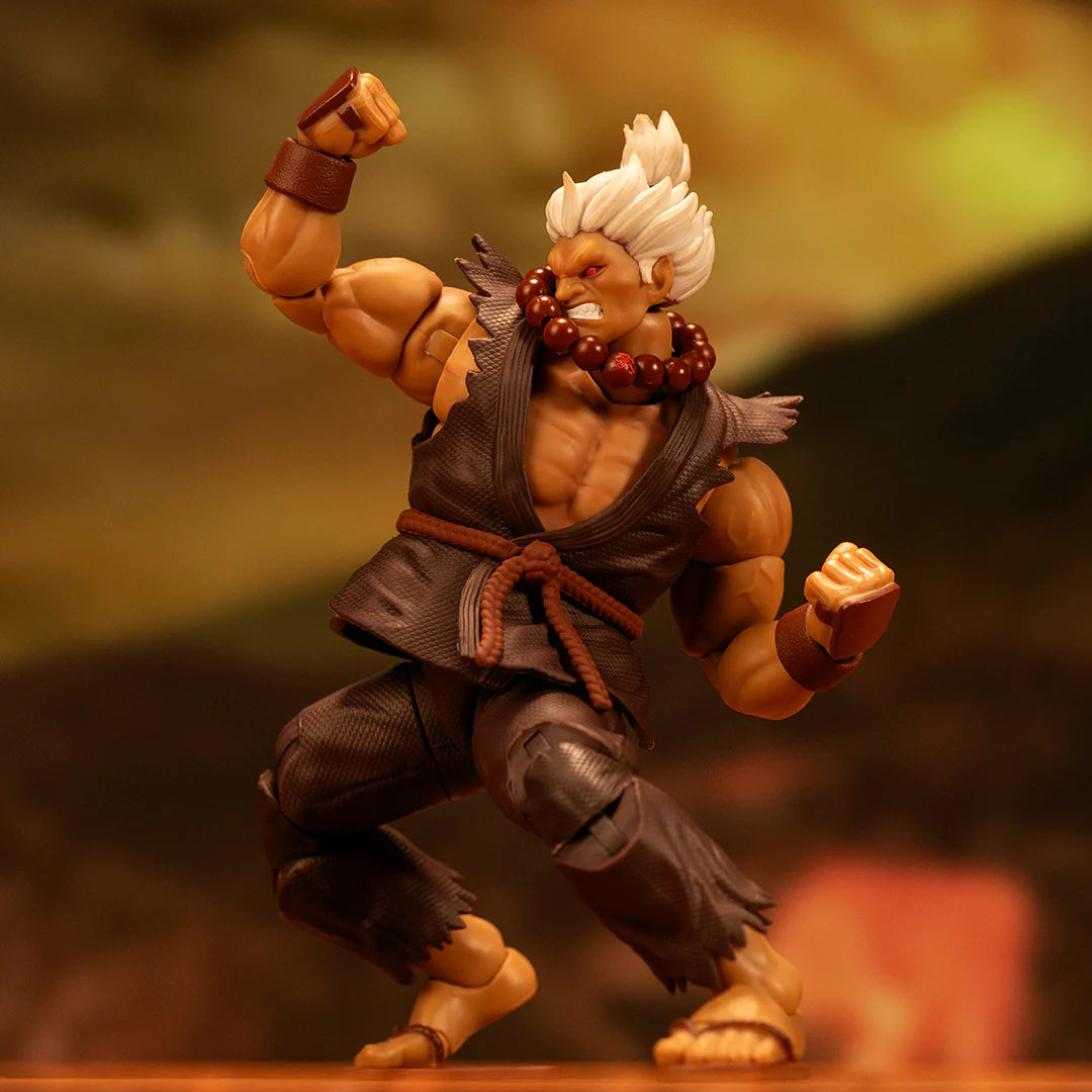 Ultra Street Fighter II: The Final Challengers Akuma 1/12 Scale Action Figure Deluxe SDCC 2026 Exclusive