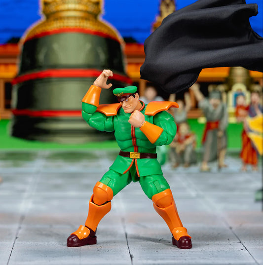 Ultra Street Fighter II: M.Bison (Player 2) 1/12 Scale Action Figure Deluxe Set SDCC Exclusive 2025