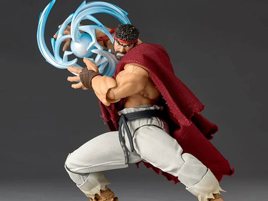 Pre-Order - Street Fighter 6 Amazing Yamaguchi Revoltech NR079 Ryu Action Figure