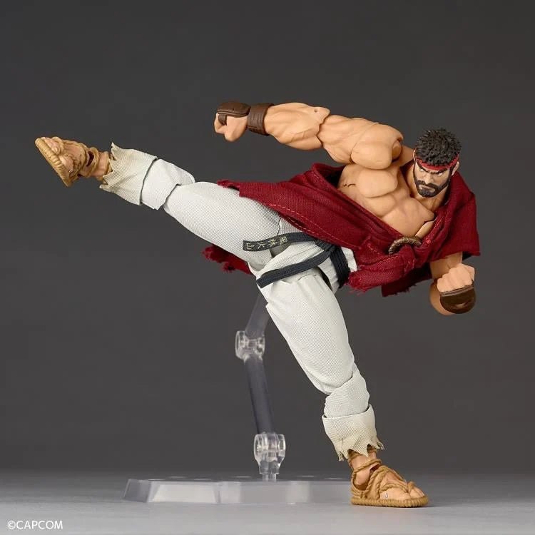Street Fighter 6 Amazing Yamaguchi Revoltech NR079 Ryu Action Figure