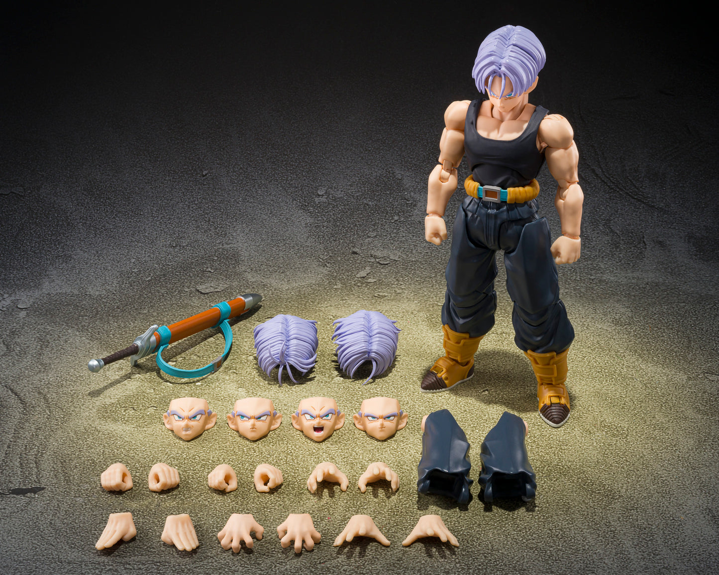 Pre-Order: Dragon Ball Z S.H.Figuarts Trunks Z Fighter (Group Base Ver. B Limited Edition) Action Figure