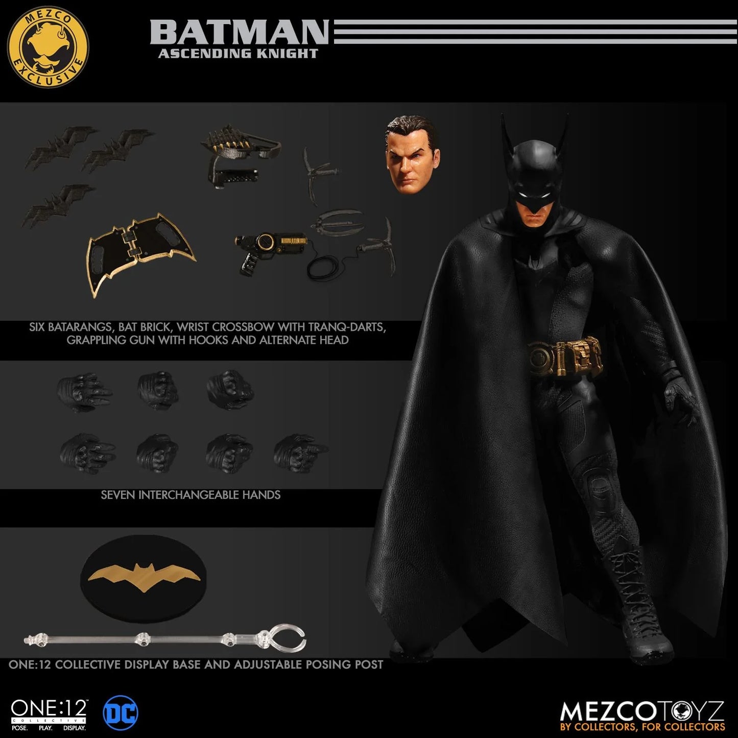 DC Comics One:12 Collective Batman Ascending Knight Exclusive