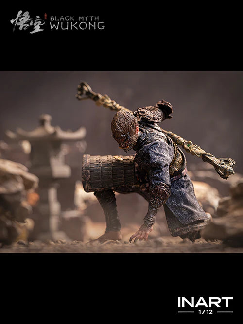 PRE-ORDER - Black Myth: Wukong InArt The Destined One in Bronze Armor (Premium Ver.) 1/12 Scale Action Figure