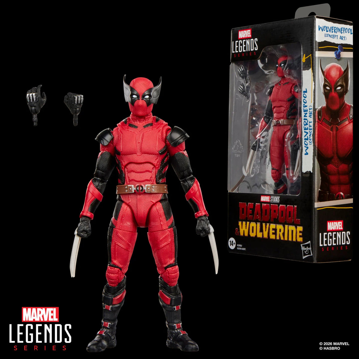 Deadpool & Wolverine Marvel Legends Wolverinepool (Concept Art) Action Figure