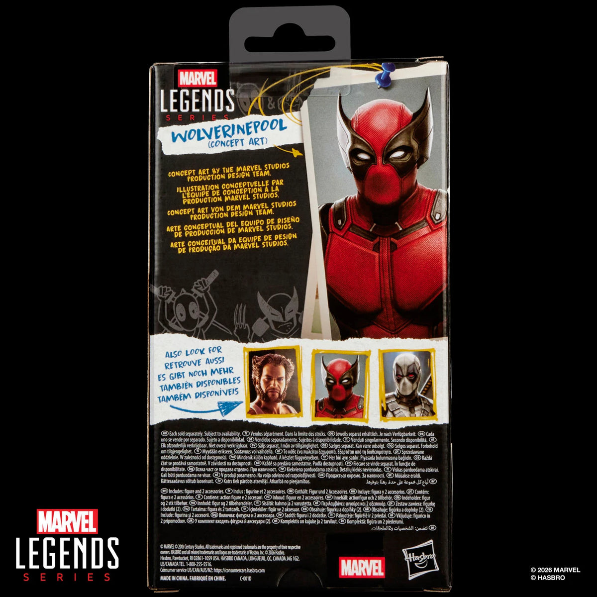 Deadpool & Wolverine Marvel Legends Wolverinepool (Concept Art) Action Figure
