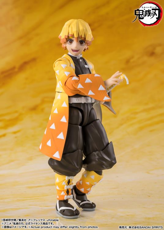 PRE-ORDER - Demon Slayer: Kimetsu no Yaiba S.H.Figuarts Zenitsu Agatsuma