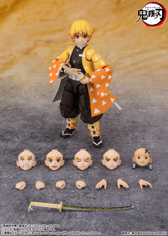 PRE-ORDER - Demon Slayer: Kimetsu no Yaiba S.H.Figuarts Zenitsu Agatsuma