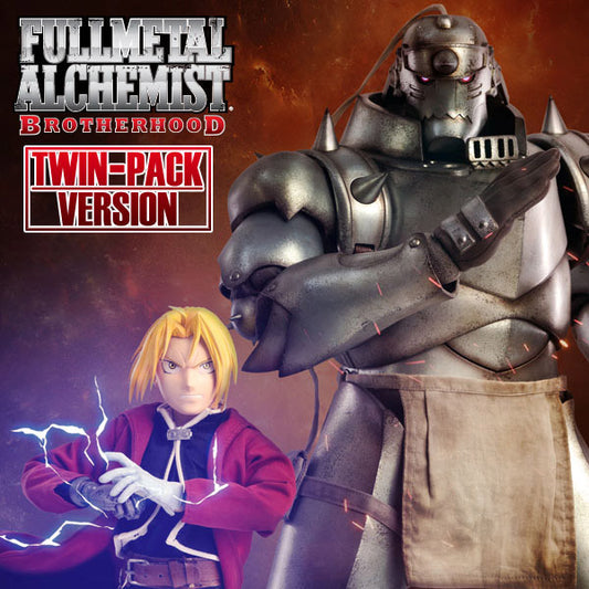 Fullmetal Alchemist: Brotherhood Alphonse & Edward Elric – 1/6 Scale Action Figure Twin-Pack