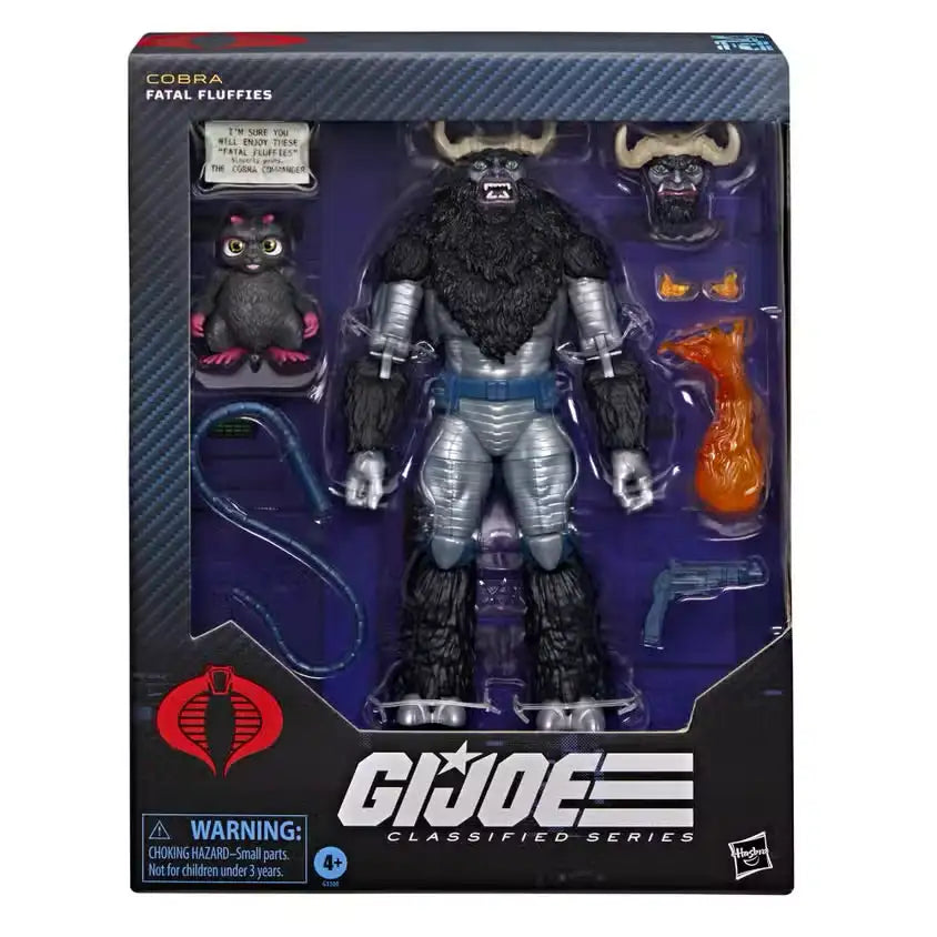 G.I. Joe Classified Series #204 Fatal Fluffies Action Figure SDCC Exclusive 2026