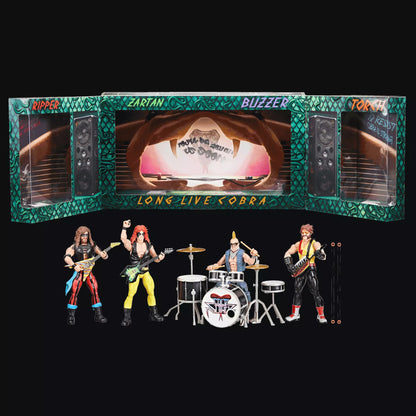 G.I. Joe Classified Series #163, Dreadnoks Cold Slither: Band of Vipers Tour Commemorative Action Figure Set SDCC Exclusive 2025