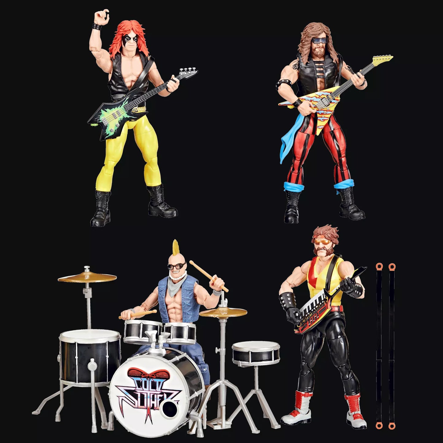 G.I. Joe Classified Series #163, Dreadnoks Cold Slither: Band of Vipers Tour Commemorative Action Figure Set SDCC Exclusive 2025