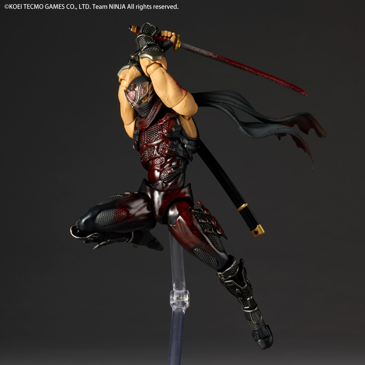 Ninja Gaiden II Amazing Yamaguchi Revoltech Ryu Hayabusa Bloodstained Ver. Action Figure Exclusive SDCC