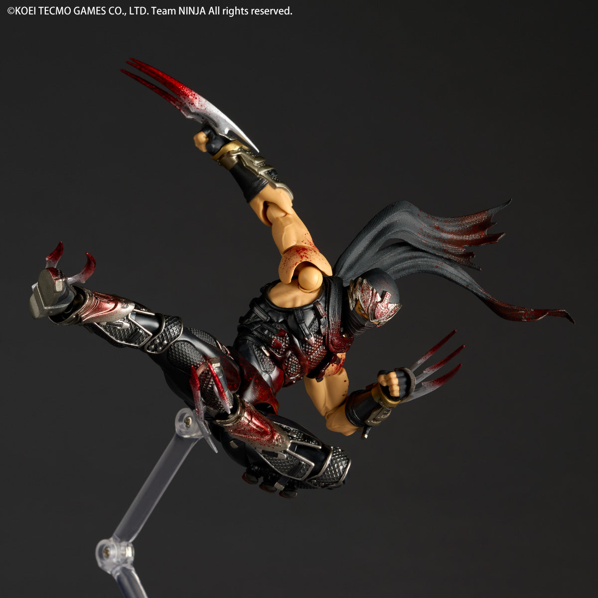 Ninja Gaiden II Amazing Yamaguchi Revoltech Ryu Hayabusa Bloodstained Ver. Action Figure Exclusive SDCC