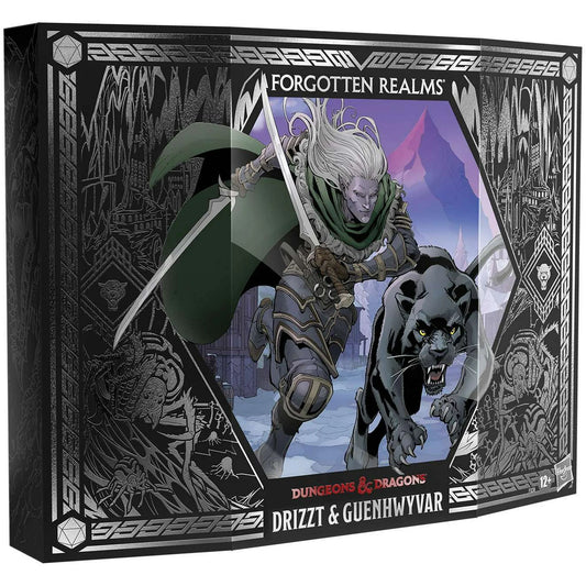 Hasbro Dungeons & Dragons Drizzt and Guenhwyver (Forgotten Realms) Figures