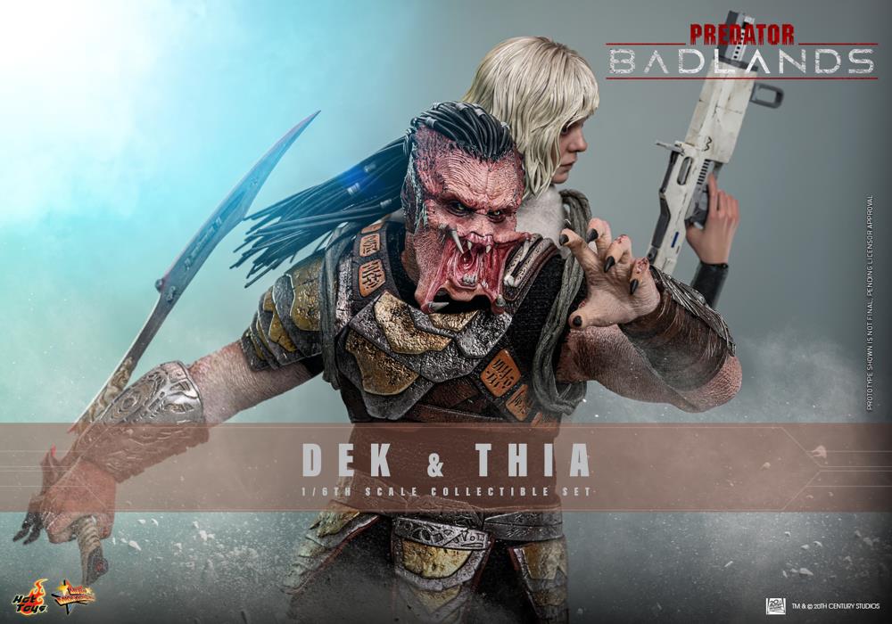 Pre-Order - Predator: Badlands MMS850 Dek and Thia 1/6th Scale Collectible Figure