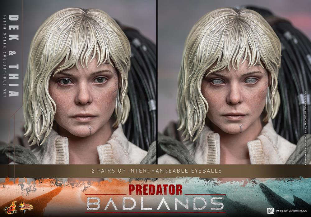 Pre-Order - Predator: Badlands MMS850 Dek and Thia 1/6th Scale Collectible Figure