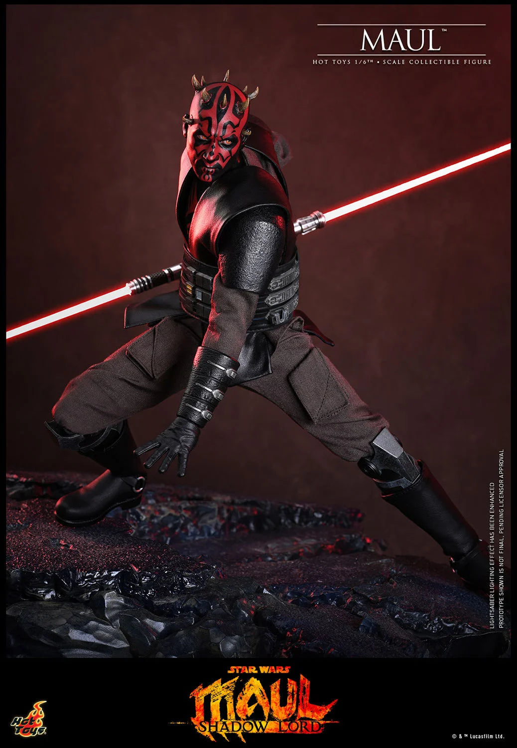 Pre-Order: Star Wars: Maul - Shadow Lord TMS187 Maul 1/6th Scale Collectible Figure