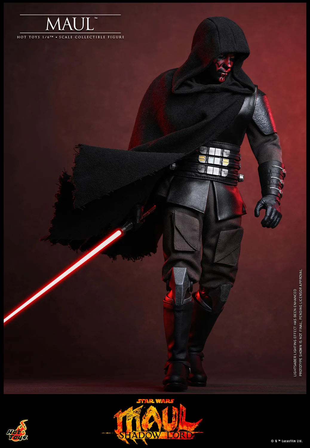 Pre-Order: Star Wars: Maul - Shadow Lord TMS187 Maul 1/6th Scale Collectible Figure