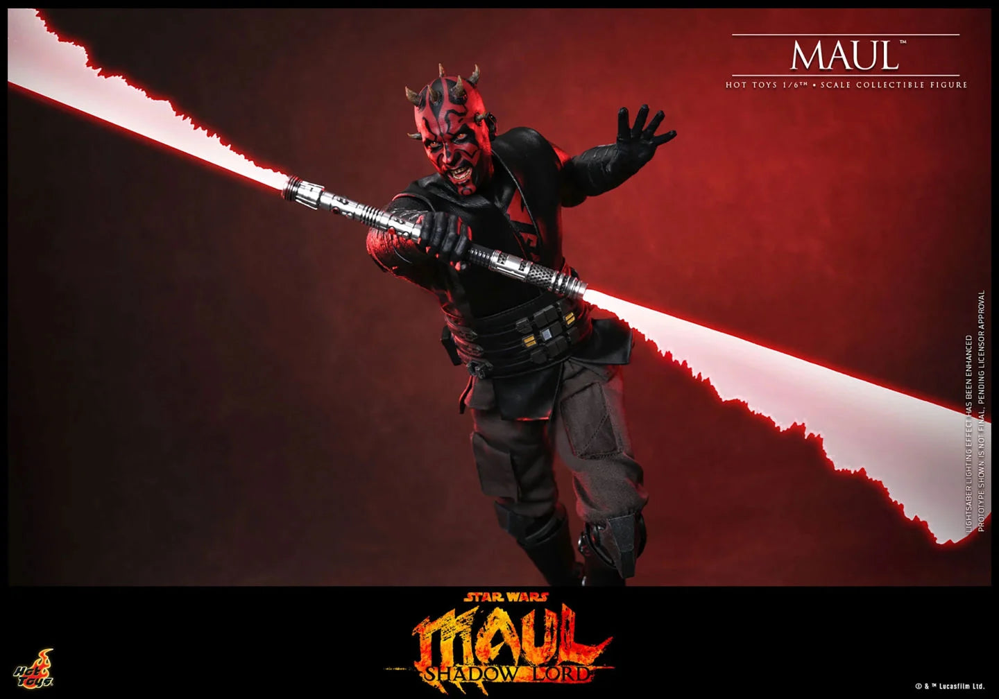 Pre-Order: Star Wars: Maul - Shadow Lord TMS187 Maul 1/6th Scale Collectible Figure