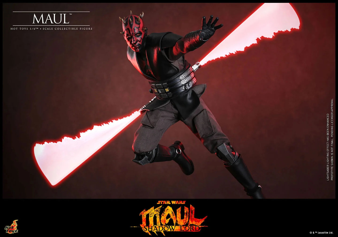 Pre-Order: Star Wars: Maul - Shadow Lord TMS187 Maul 1/6th Scale Collectible Figure