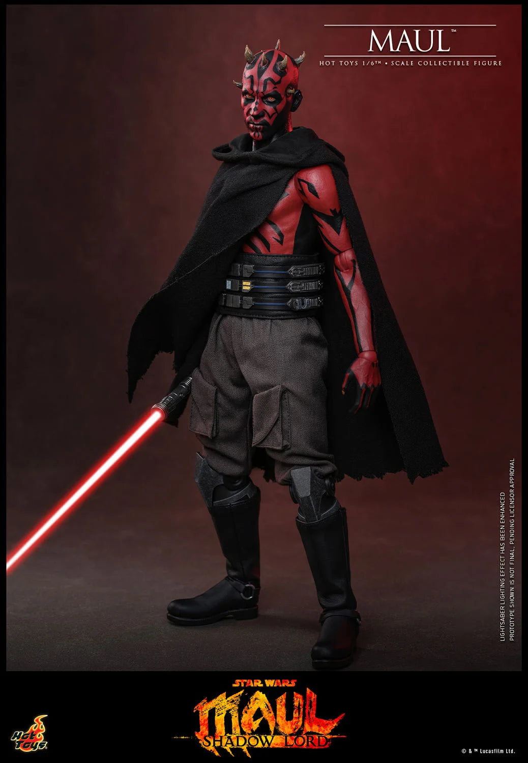 Pre-Order: Star Wars: Maul - Shadow Lord TMS187 Maul 1/6th Scale Collectible Figure