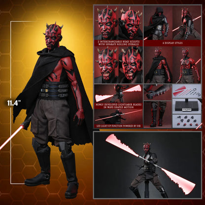 Pre-Order: Star Wars: Maul - Shadow Lord TMS187 Maul 1/6th Scale Collectible Figure