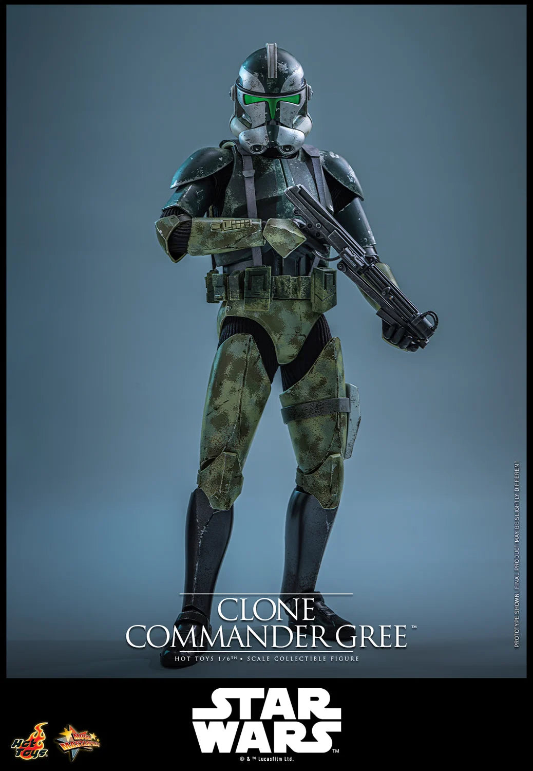 Pre-Order: Star Wars: Revenge of the Sith MMS877 Clone Commander Gree 1/6th Scale Collectible Figure