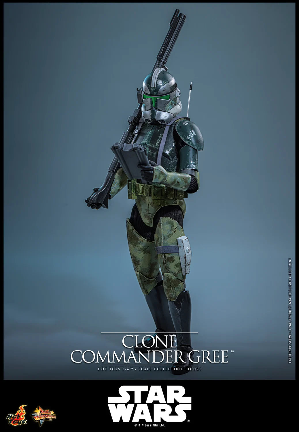 Pre-Order: Star Wars: Revenge of the Sith MMS877 Clone Commander Gree 1/6th Scale Collectible Figure