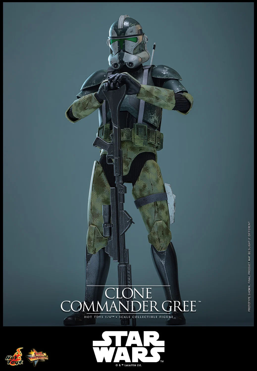 Pre-Order: Star Wars: Revenge of the Sith MMS877 Clone Commander Gree 1/6th Scale Collectible Figure