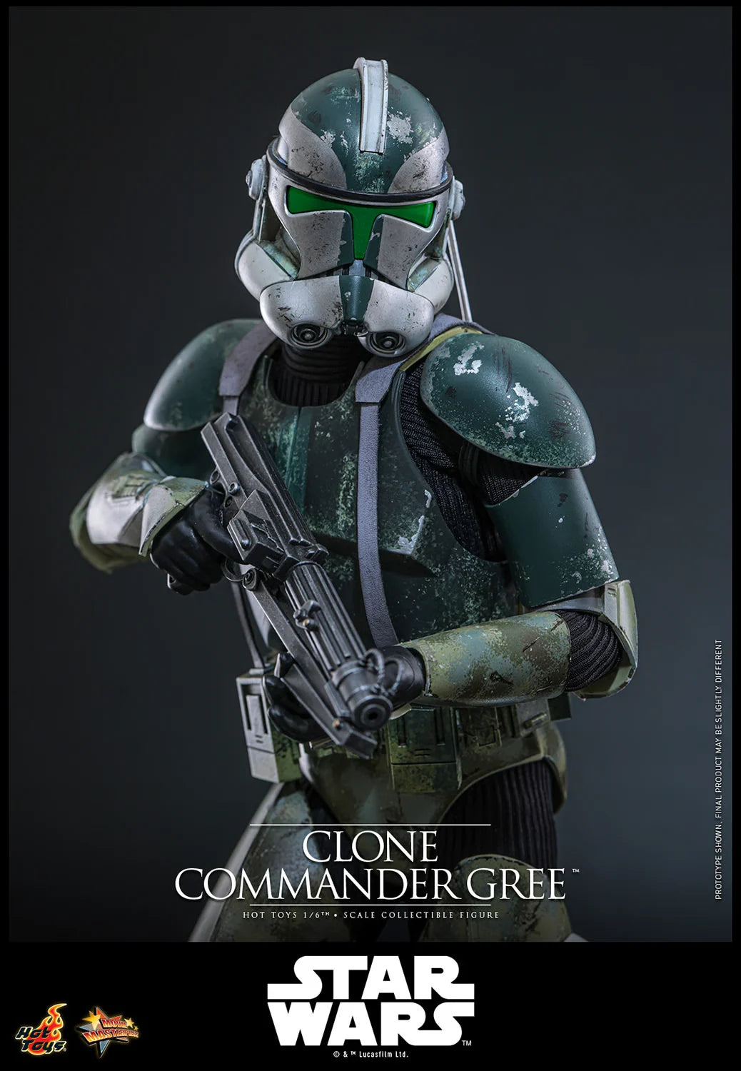 Pre-Order: Star Wars: Revenge of the Sith MMS877 Clone Commander Gree 1/6th Scale Collectible Figure