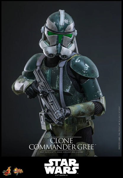 Pre-Order: Star Wars: Revenge of the Sith MMS877 Clone Commander Gree 1/6th Scale Collectible Figure