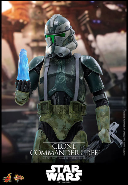 Pre-Order: Star Wars: Revenge of the Sith MMS877 Clone Commander Gree 1/6th Scale Collectible Figure