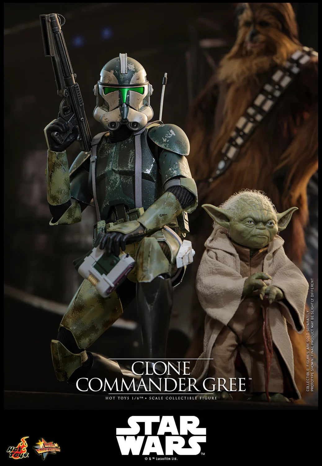 Pre-Order: Star Wars: Revenge of the Sith MMS877 Clone Commander Gree 1/6th Scale Collectible Figure