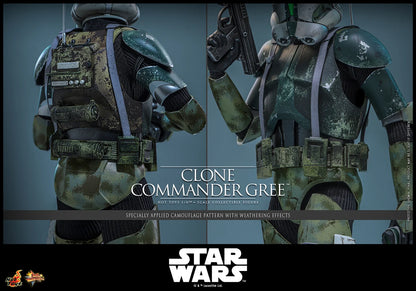 Pre-Order: Star Wars: Revenge of the Sith MMS877 Clone Commander Gree 1/6th Scale Collectible Figure