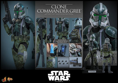 Pre-Order: Star Wars: Revenge of the Sith MMS877 Clone Commander Gree 1/6th Scale Collectible Figure