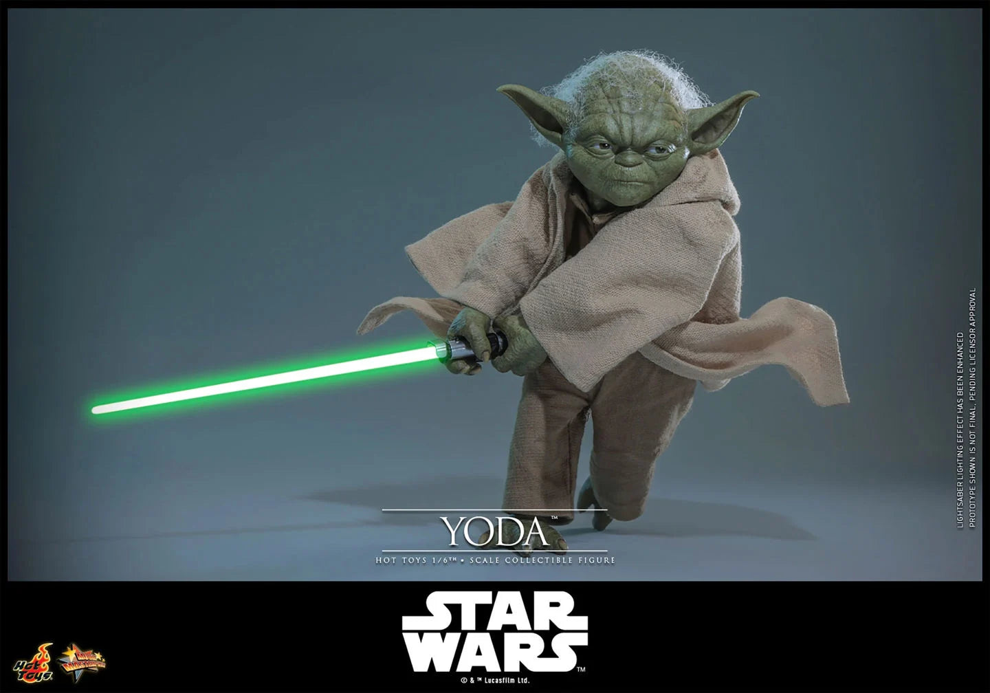 Pre-Order: Star Wars: Revenge of the Sith MMS878 Yoda 1/6th Scale Collectible Figure