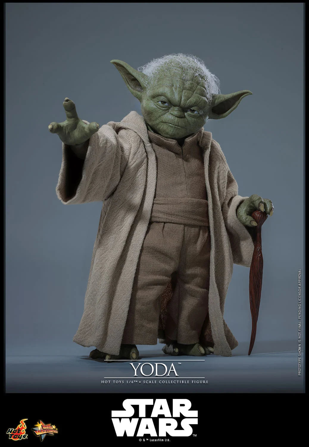Pre-Order: Star Wars: Revenge of the Sith MMS878 Yoda 1/6th Scale Collectible Figure