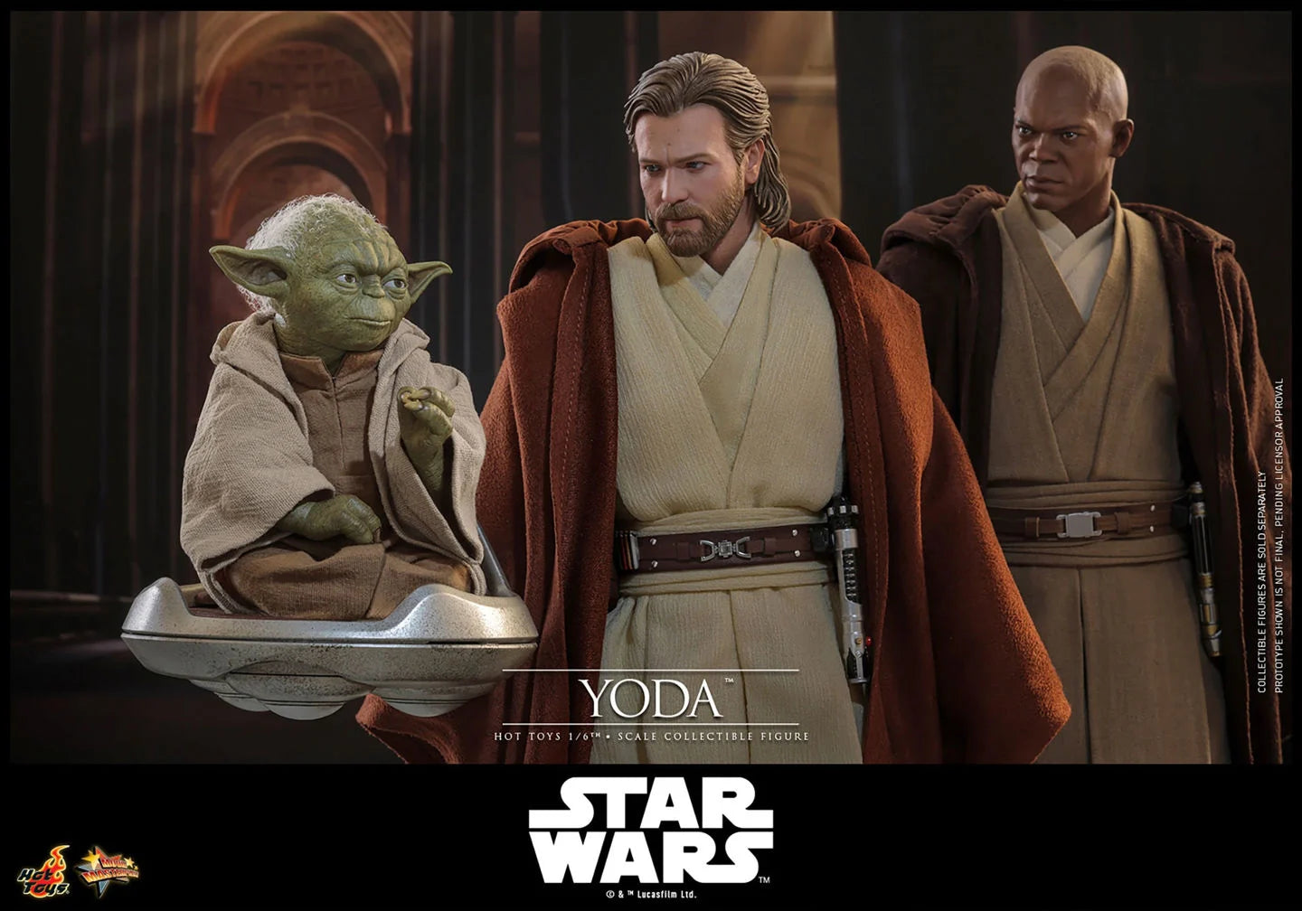Pre-Order: Star Wars: Revenge of the Sith MMS878 Yoda 1/6th Scale Collectible Figure
