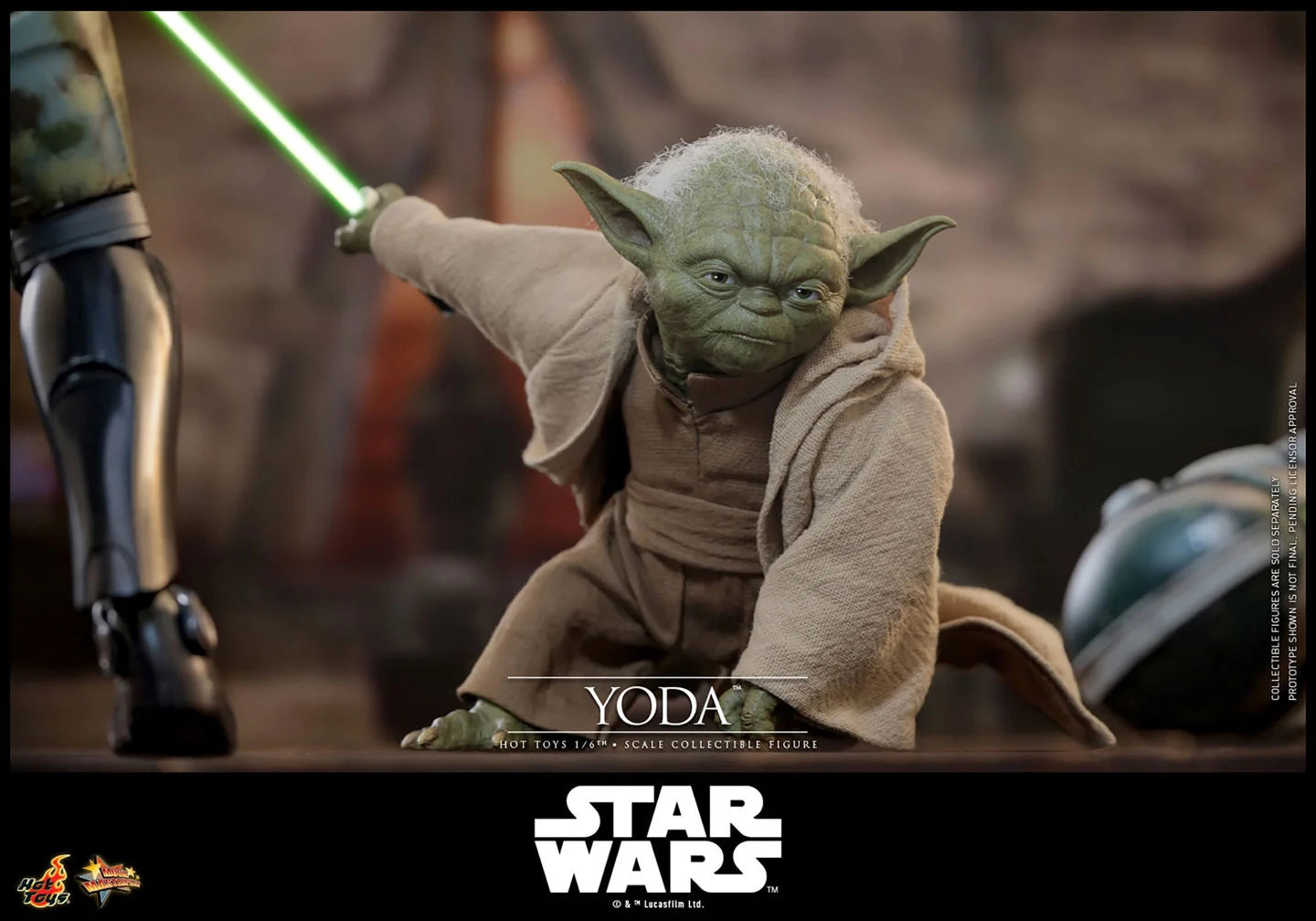 Pre-Order: Star Wars: Revenge of the Sith MMS878 Yoda 1/6th Scale Collectible Figure