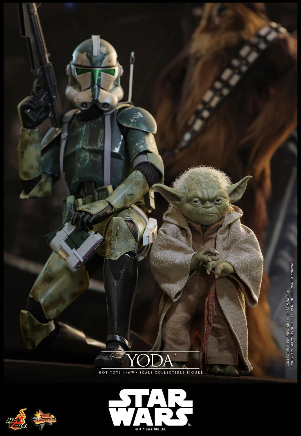 Pre-Order: Star Wars: Revenge of the Sith MMS878 Yoda 1/6th Scale Collectible Figure